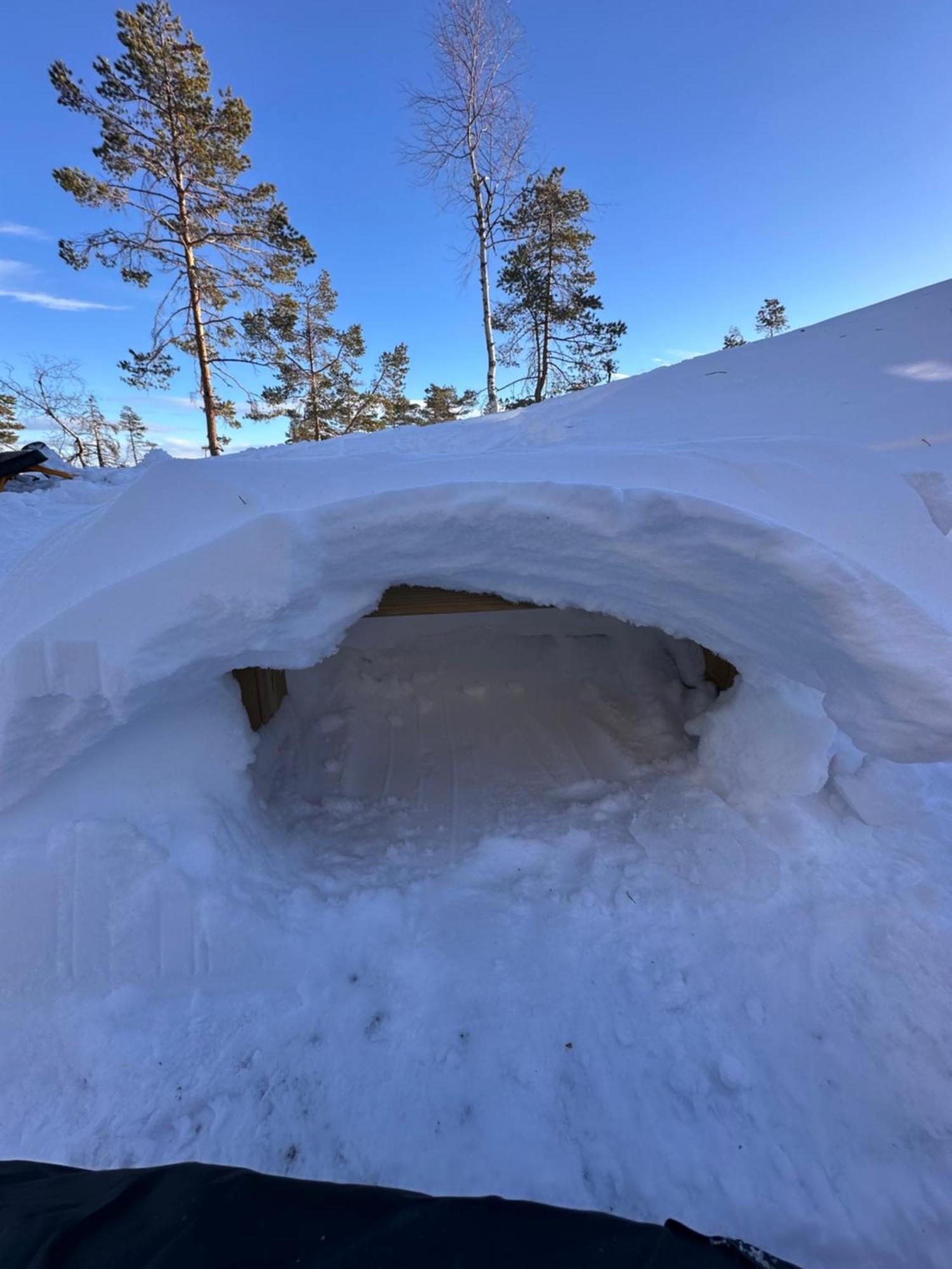 Modern Northern Lights Cabin Drangedal Exterior foto