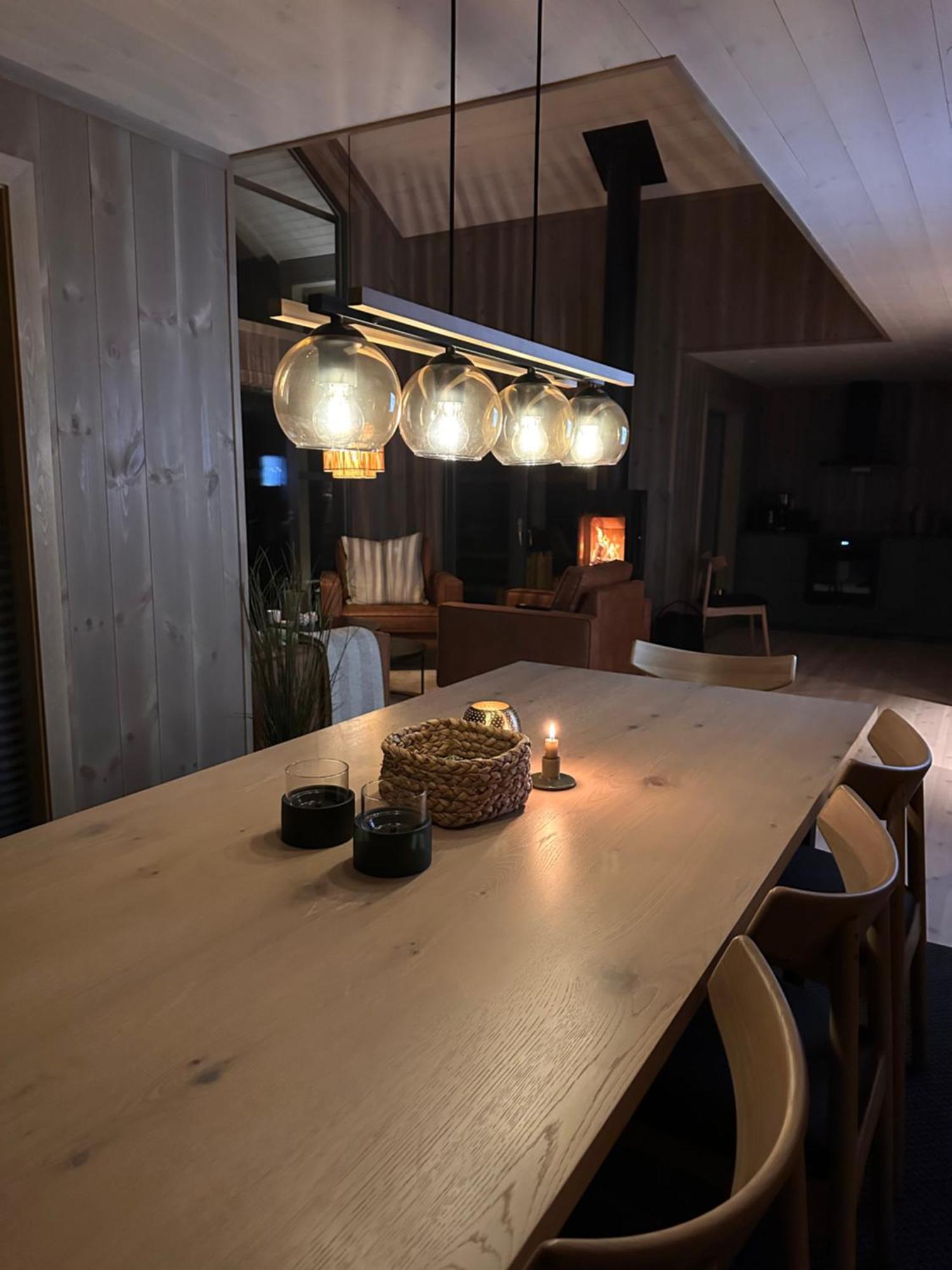Modern Northern Lights Cabin Drangedal Exterior foto
