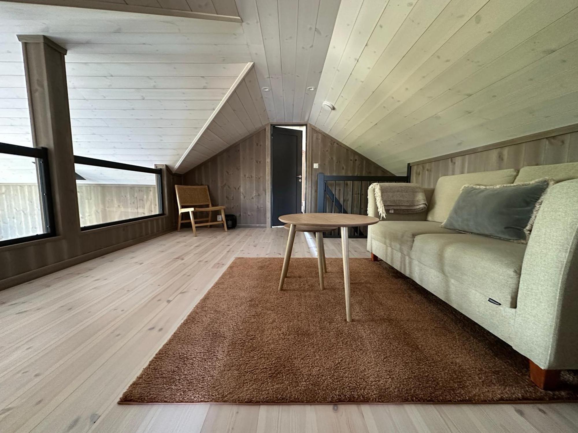 Modern Northern Lights Cabin Drangedal Exterior foto