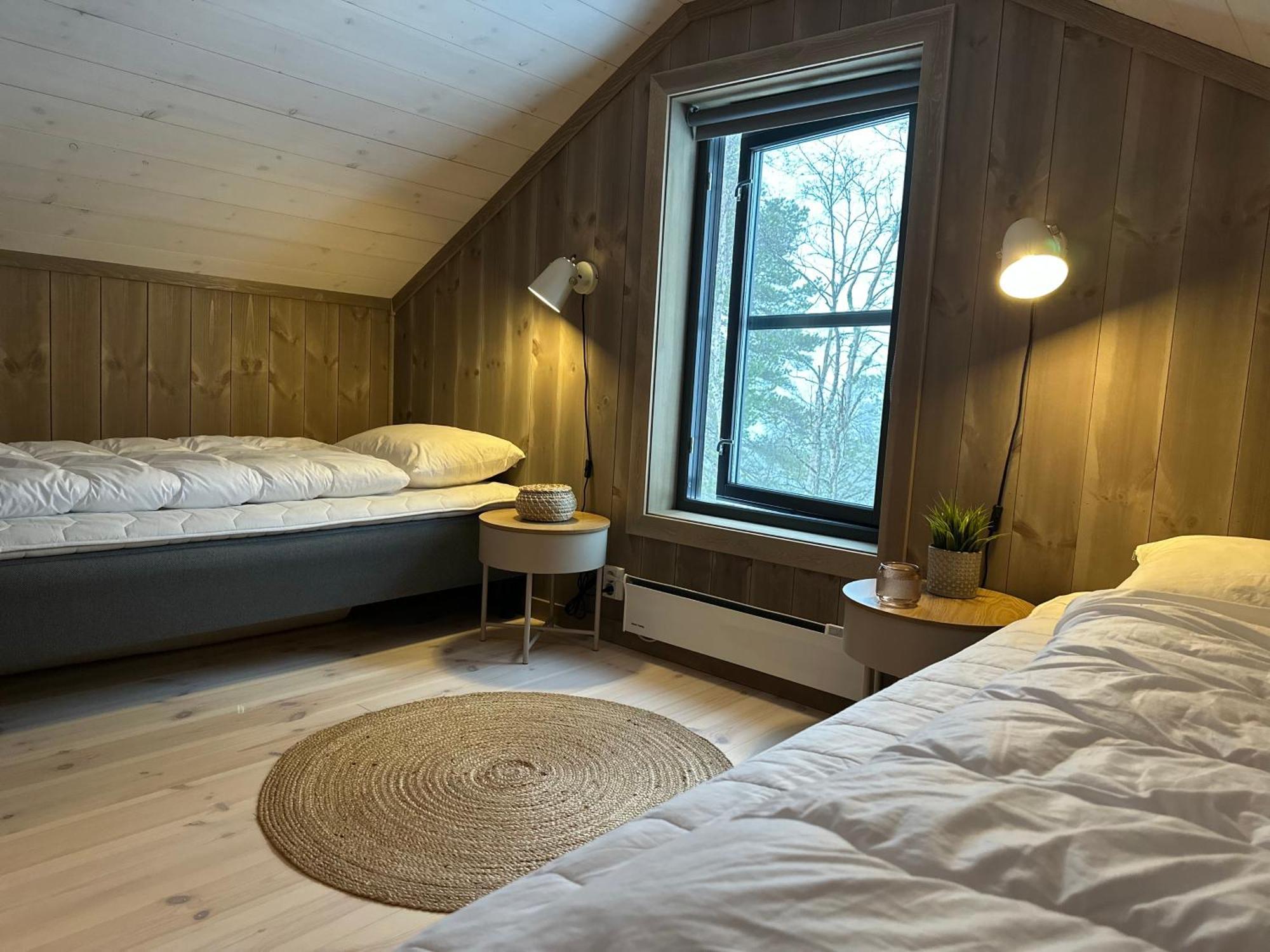 Modern Northern Lights Cabin Drangedal Exterior foto